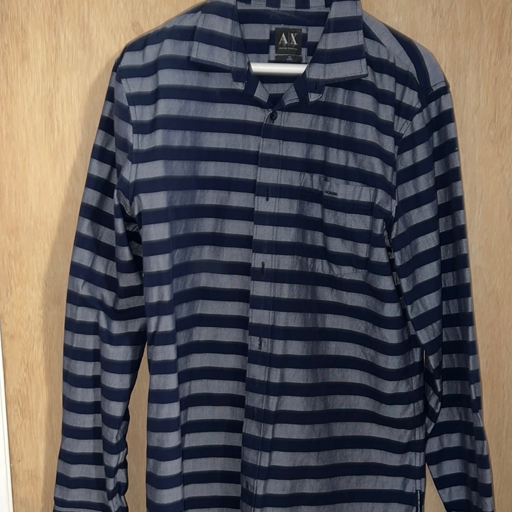 Armani exchange button down